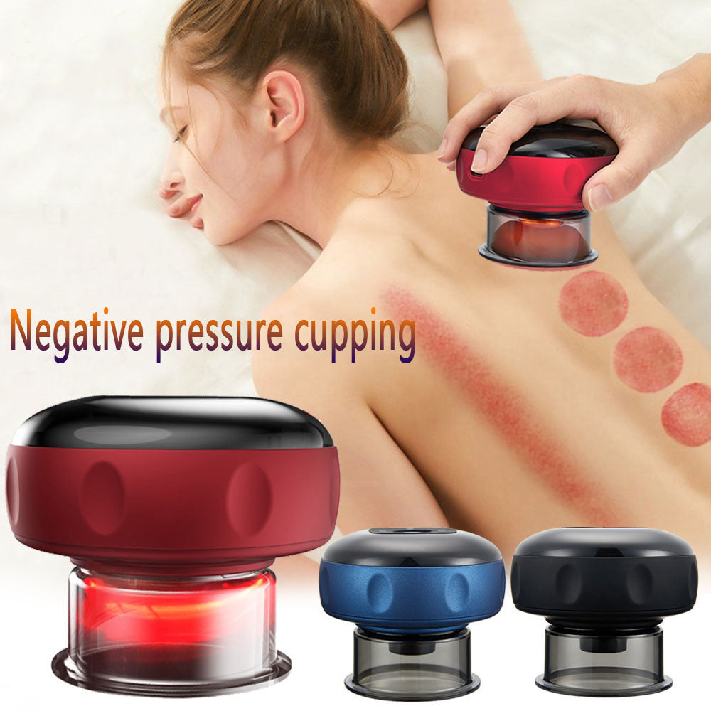 Electric Vacuum Cupping Massage Body Cups Anti-Cellulite Therapy Massager, 12 Speed - Club Trendz 