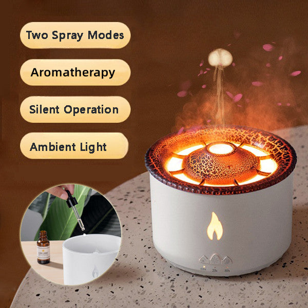 Essential Oil Humidifier Volcano Aromatherapy Machine Spray Diffuser - Club Trendz 