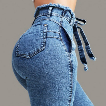 Women Fringed jeans - Club Trendz 