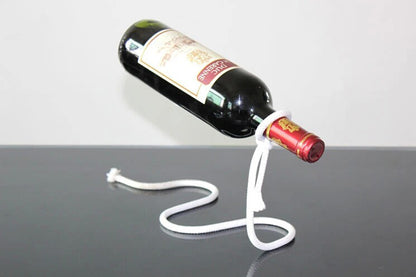 Floating Wine Holder Wine Rack Bracket Wine Bottle Holder Home Decoration Stand Shelf Table Decor Display Gift - Club Trendz 