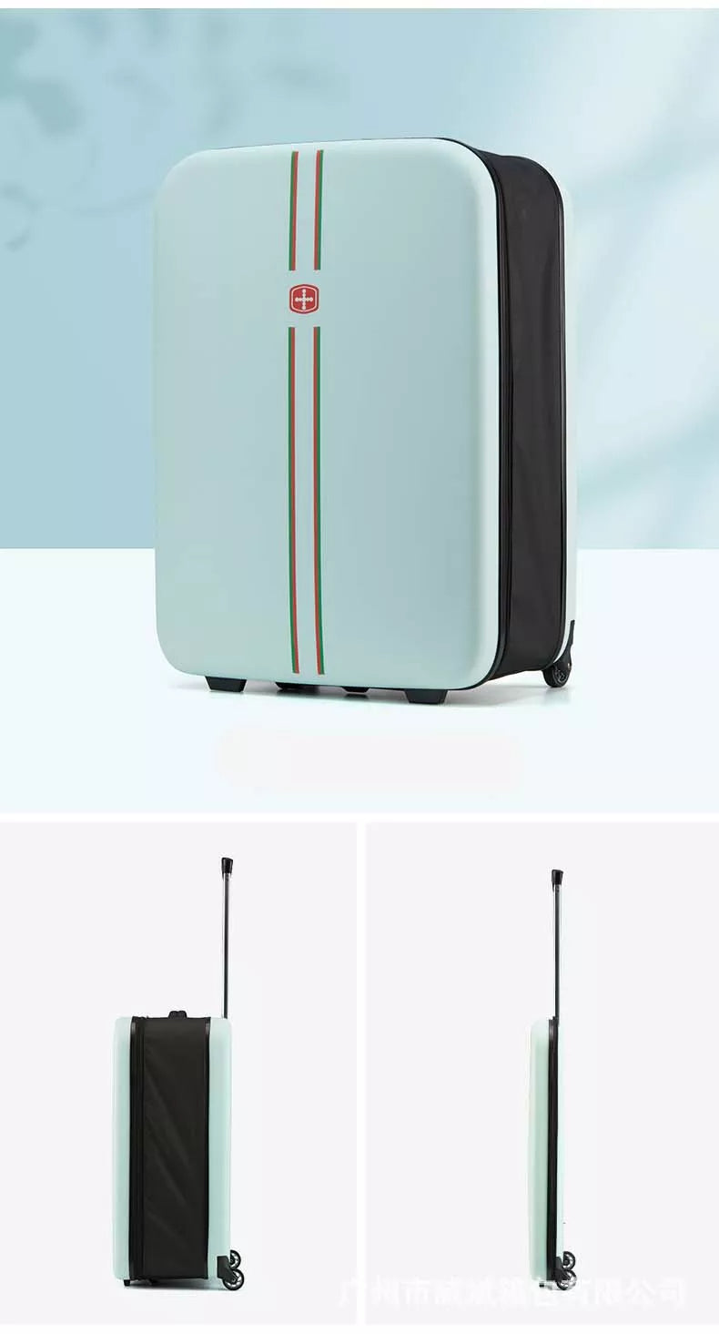 Lightweight Folding Trolley Suitcase