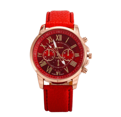 Women Fashion Casual Everyday Trends Quartz Watch, 14 Colors