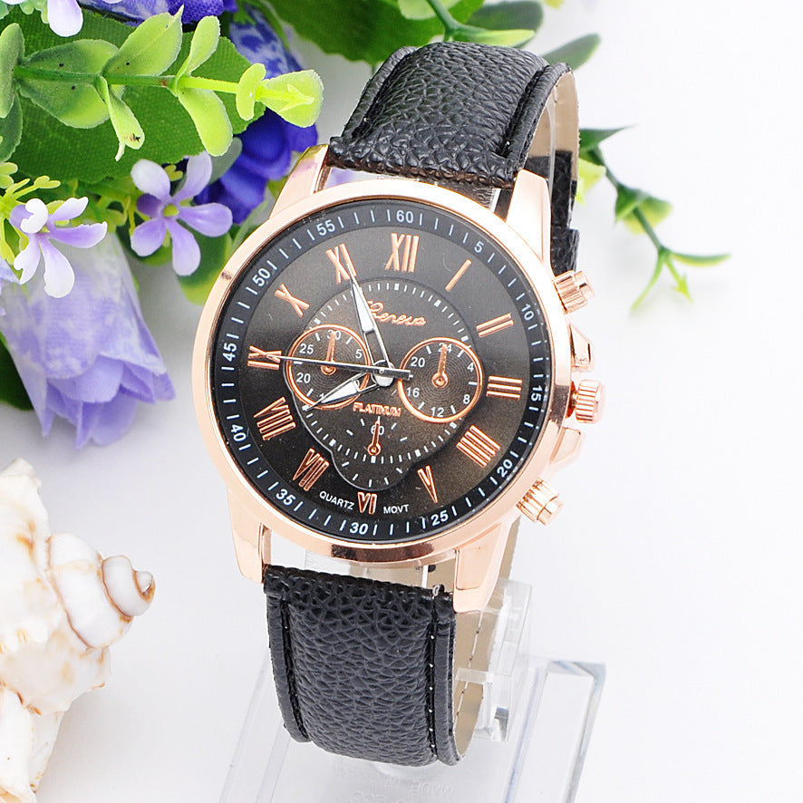 Women Fashion Casual Everyday Trends Quartz Watch, 14 Colors