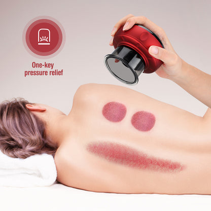 Electric Vacuum Cupping Massage Body Cups Anti-Cellulite Therapy Massager, 12 Speed - Club Trendz 