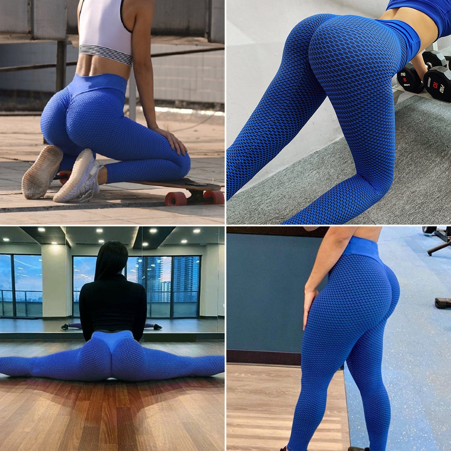 Women Butt Lifting TikTok Workout Tights Plus Size - Club Trendz 