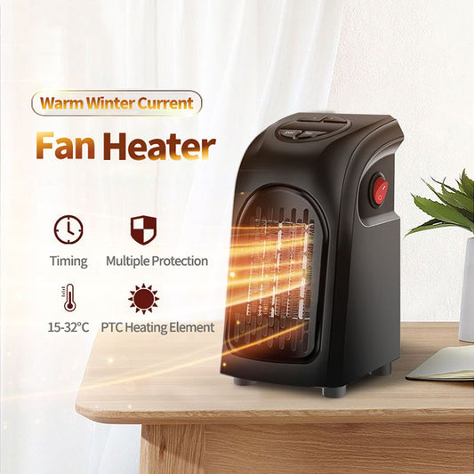 Winter Air Heater Fan Heater Electric Home Heaters Mini Room Air Wall Heater - Club Trendz 