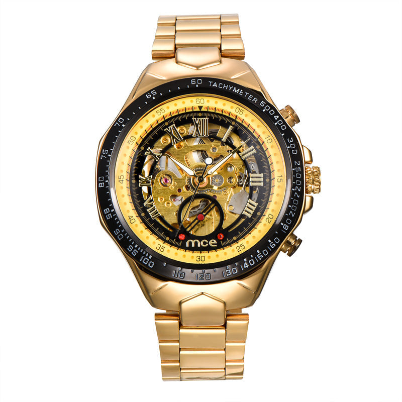 Fancy Men's Partywear Quartz Mechanical Watch