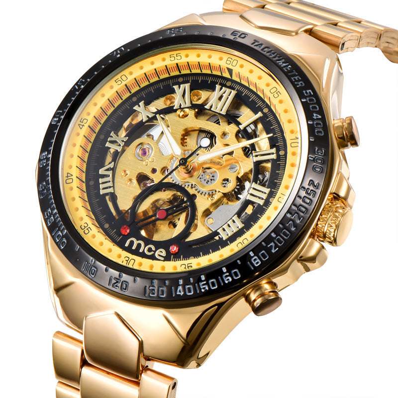 Fancy Men's Partywear Quartz Mechanical Watch