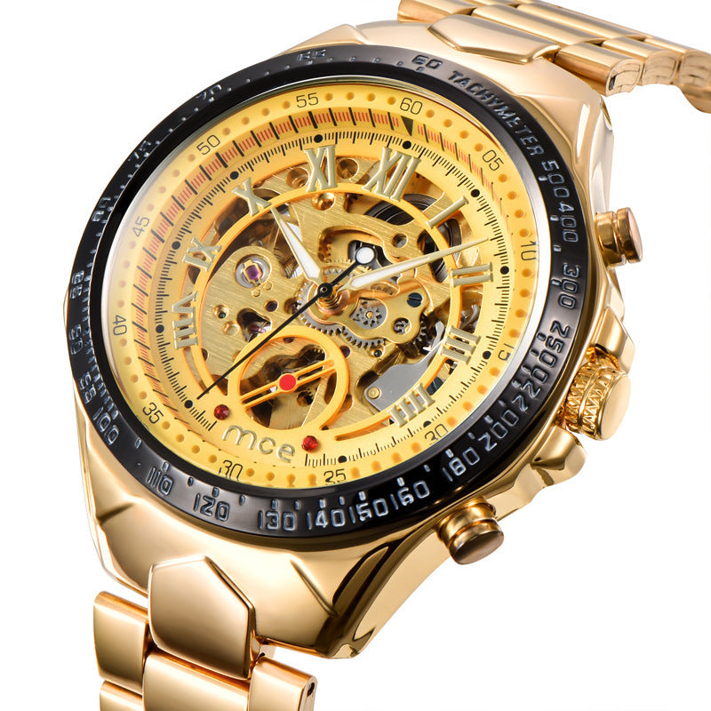 Fancy Men's Partywear Quartz Mechanical Watch