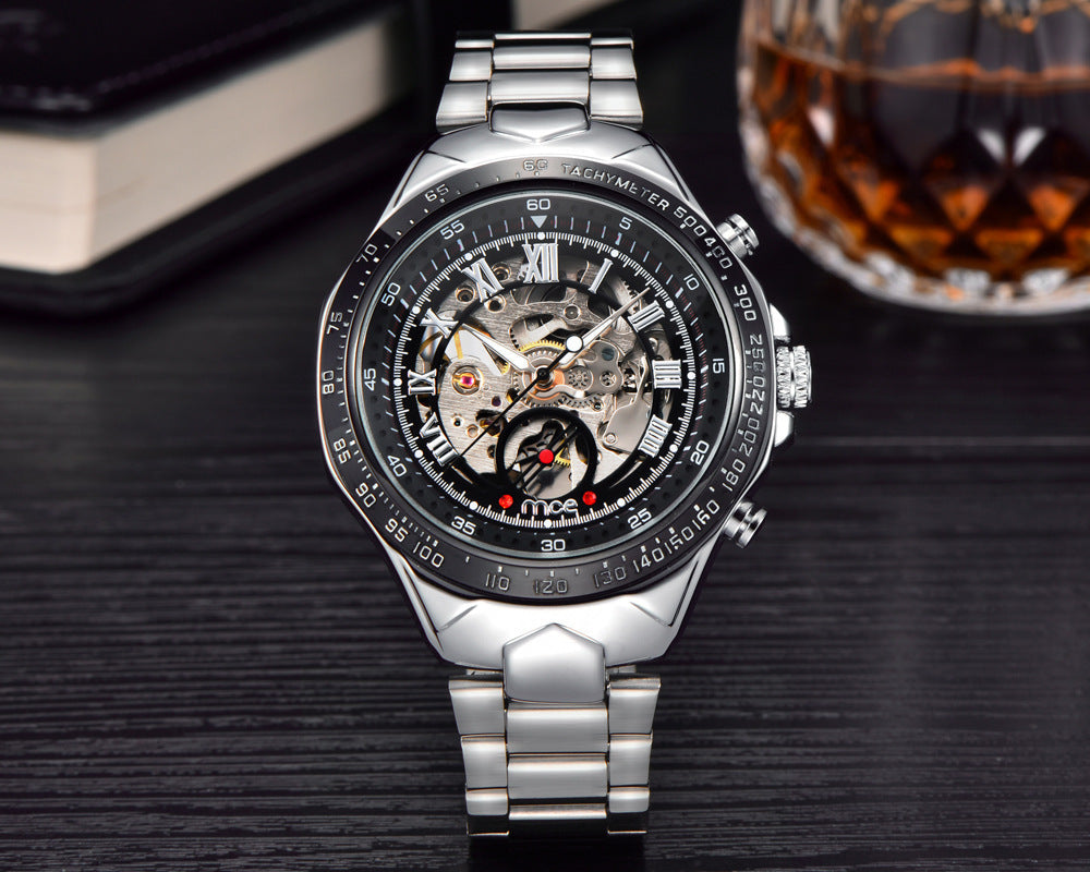 Fancy Men's Partywear Quartz Mechanical Watch