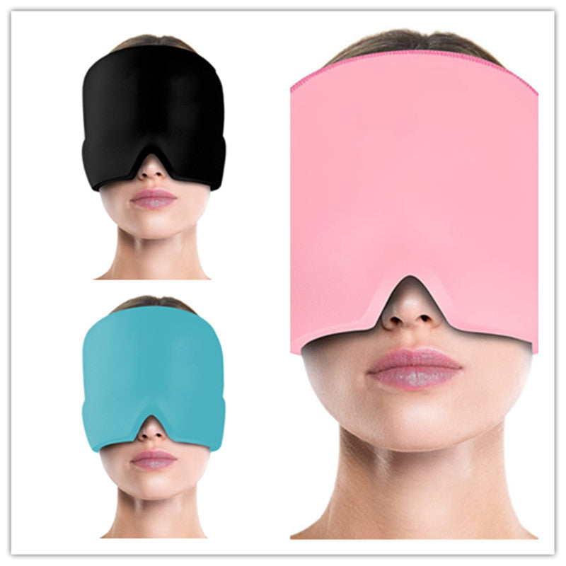 Headache Relief Hat Migraine Cap Mask Both Hot & Cold - Club Trendz 