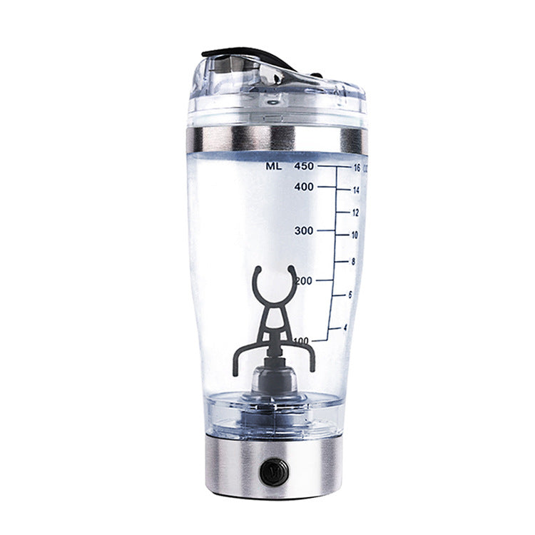 Electric Protein Coffee Shaker Stirrer Bottle Easy To Carry - Club Trendz 