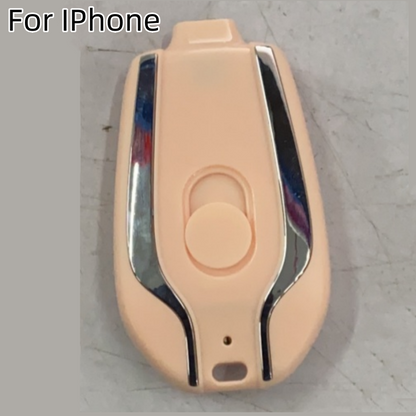 Emergency Pod Keychain Mini BackupPower Bank Charger - Club Trendz 