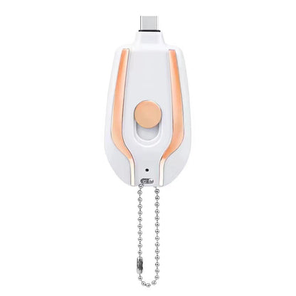 Emergency Pod Keychain Mini BackupPower Bank Charger - Club Trendz 