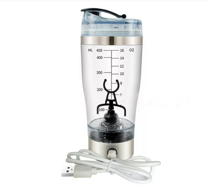 Electric Protein Coffee Shaker Stirrer Bottle Easy To Carry - Club Trendz 