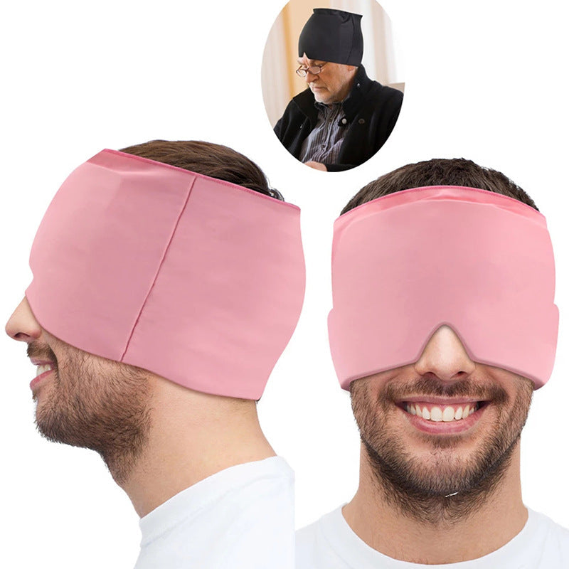 Headache Relief Hat Migraine Cap Mask Both Hot & Cold - Club Trendz 