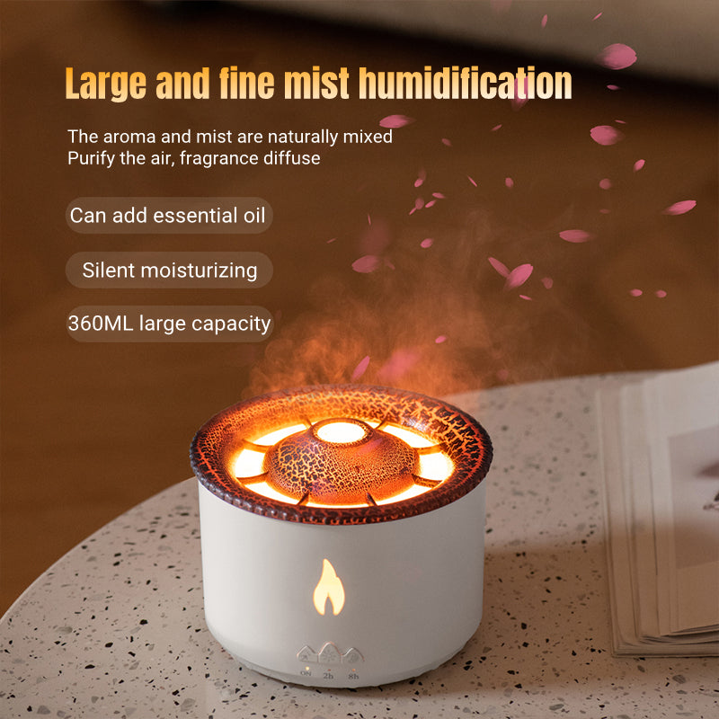 Essential Oil Humidifier Volcano Aromatherapy Machine Spray Diffuser - Club Trendz 