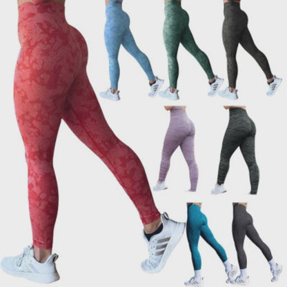 Women Booty Push Up Tommy Control Workout Yoga Leggings